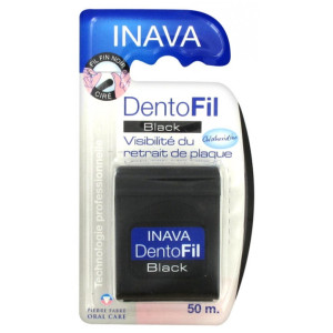 Inava Dentofil Black Fil Dentaire - 50m
