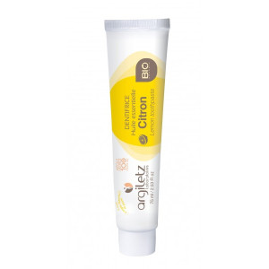 Argiletz Dentifrice Citron Bio, Reminéralisant Tonifiant - 75ml