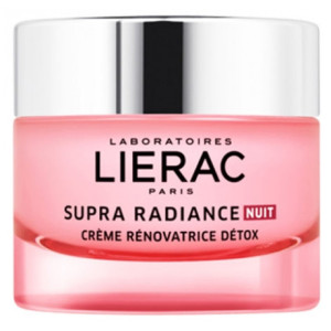 Lierac Supra Radiance Nuit Crème Rénovatrice Détox - 50ml 