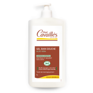 Rogé Cavaillès Gel bain douche surgras Aloe vera Bio - 1L