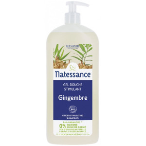 Natessance Gel douche bio Gingembre - 1 L