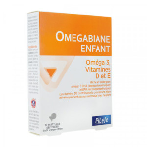 Pileje Omegabiane Enfant - 27 pastilles gélifiées