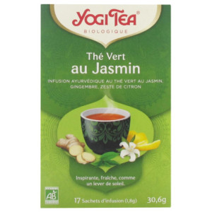 Yogi Tea Thé Vert au Jasmin Bio - 17 Sachets
