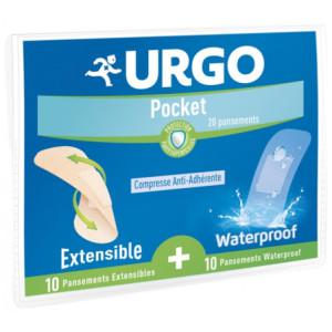 Urgo Pocket 20 Pansements Anti-Adhérents
