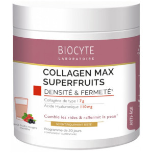 Biocyte Beauty Food Collagen Max Fruits Rouges-Menthe - 260 g