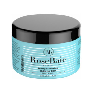 RoseBaie  Masque Kératine Huile De Ricin - 500ml