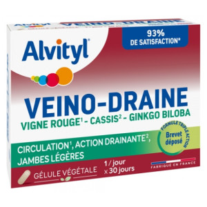 Alvityl Veino-Draine - 30 Gélules