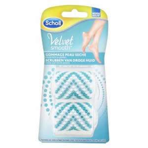 Scholl Velvet Smooth Gommage Peau Sèche - 2 Rouleaux