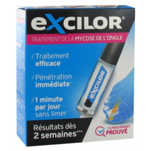 Excilor Traitement Mycose de l'Ongle Solution - 3.3 ml