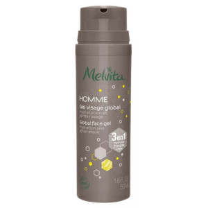 Melvita Homme Gel Visage Global 3 en 1 - 50 ml