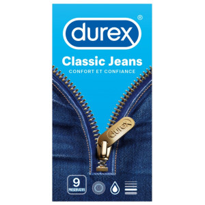 Durex Classic Jeans - 9 Préservatifs