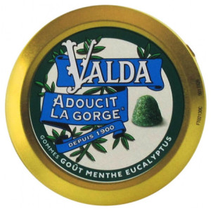 Valda Gommes Goût Menthe Eucalyptus - 50 g