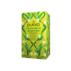 Pukka  Infusion Citronnelle Et Gingembre Bio - 20 Sachets