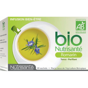 Infusion bio Romarin - 20 sachets