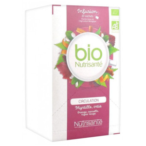 Nutrisanté Infusion Bio Circulation - 20 Sachets