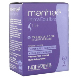 Nutrisanté Vitavea Manhaé Intima Equilibre - 15+ 30 Gélules + 30 Capsules