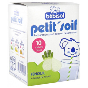 Bébisol Petit'Soif Fenouil - 10 Sachets