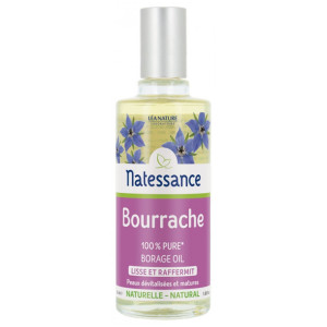 Natessance Huile de Bourrache Lisse et Raffermit - 50 ml
