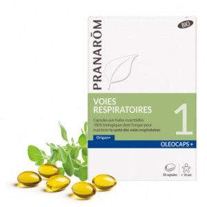 Pranarom Oléocaps 1 Voies Respiratoires BIO 