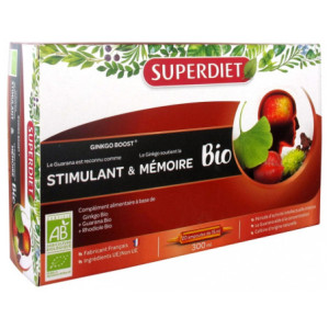Superdiet Ginkgo Boost Bio - 20 Ampoules