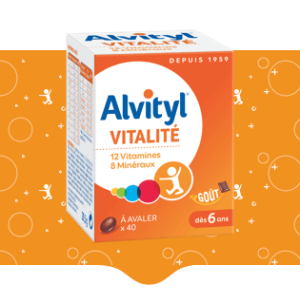 Alvityl Vitalité à Avaler - 40 Comprimés