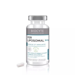 Biocyte Longevity Fe Fer Liposomal - 30 Gélules