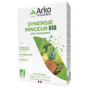Arkopharma Arkofluides Synergie Minceur Bio - 20 Ampoules