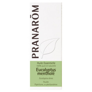 Pranarôm Huile Essentielle Eucalyptus Mentholé (Eucalyptus dives) - 10 ml