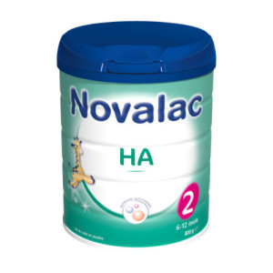 NOVALAC HA 2 Age Hypoallergénique Lait de suite - 800G