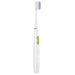 GUM Sonic Daily Brosse à Dents Souple 4100 Couleur : Blanc - 1 unité 