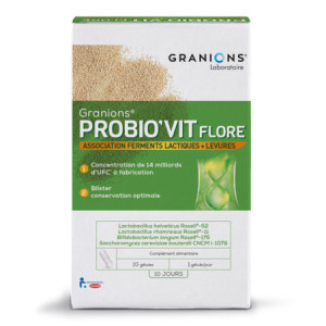 Granions Probio’vit Flore – 10 Gélules