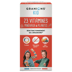 Granions Kid 23 Vitamines Minéraux et Plantes - 200 ml