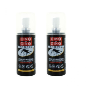 Cinq sur Cinq Tropic Lotion Anti-Moustiques - 2X75ml