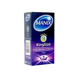 Manix King Size - 14 Préservatifs +2 OFFERTS