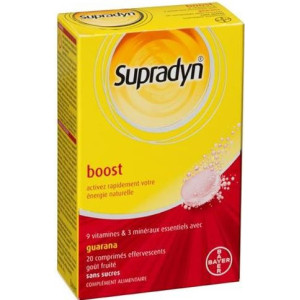 Supradyn Boost, 20 comprimés effervescents