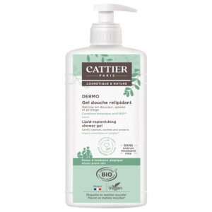 Cattier Dermo Gel Douche Relipidant Bio - 500 ml