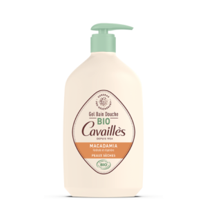 ROGE CAVAILLES Gel Bain Douche Certifié Bio Huile de Macadamia - 1L