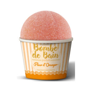 Les Petits Bains de Provence Bombe de Bain Fleur d'Oranger - 115g 