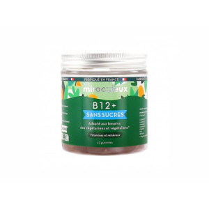 Les miraculeux Vitamine B12 Sans sucres - 42 gummies