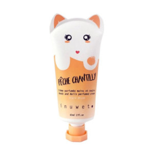Inuwet Crème Parfumée Mains et Ongles Pêche Melba - 60ml 