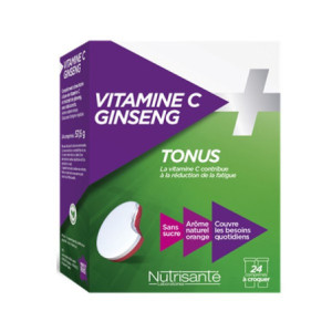 Tonus Vitamines C + Ginseng - 24 comprimés