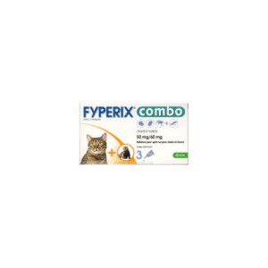 Fyperix Combo Chat pipette anti puce - 3 pipettes 