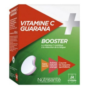 Vitamines C + Guarana - 24 comprimés