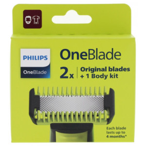 Philips OneBlade QP620/50 Kit Visage + Corps 2 Lames