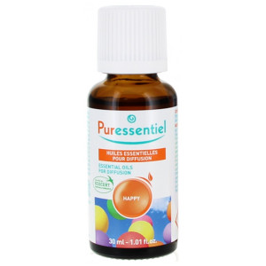 Puressentiel Huiles Essentielles pour Diffusion Happy - 30 ml