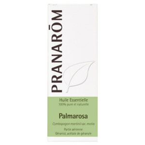 Pranarôm Huile Essentielle Palmarosa (Cymbopogon martinii var. motia) - 10 ml