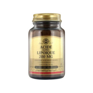 Solgar Acide Alpha Lipoïque 200 mg - 50 gélules végétales