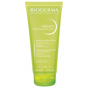 Bioderma Sébium Gel Moussant Actif - 200 ml