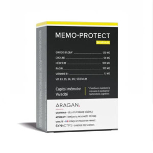 Aragan Synactifs Mémo Protect 30 gélules