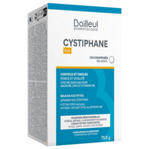 Bailleul-Biorga Cystiphane Fort Cheveux et Ongles- 120 Comprimés